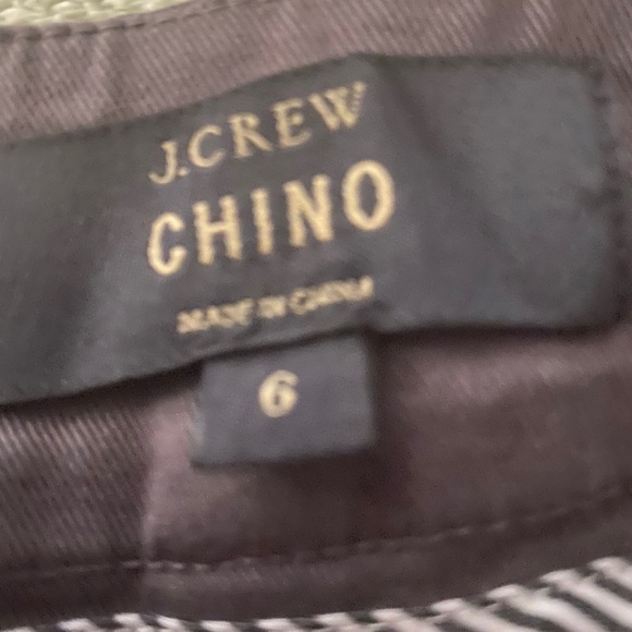 🌸Awesome JCrew Kahkis size 6. Gray - Picture 6 of 6